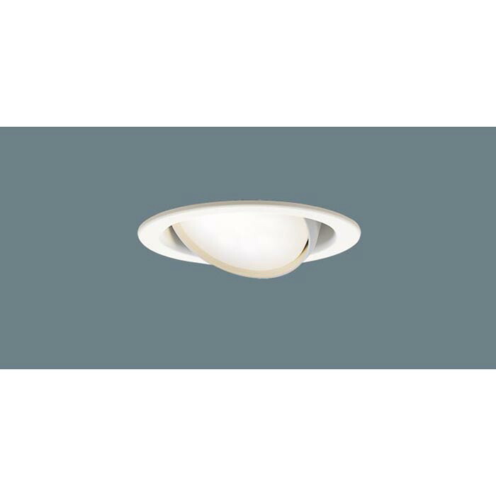 パナソニック　天井埋込型 LED（電球色） ユニバーサルダウンライト 美ルック 浅型8H 高気密SB形 拡散タイプ（マイルド配光） LEDフラットランプ交換型 調光タイプ（ライコン別売）／埋込穴φ100　【品番：XAD3412LCB1（LGD9400 + LLD4000ML CB1）】