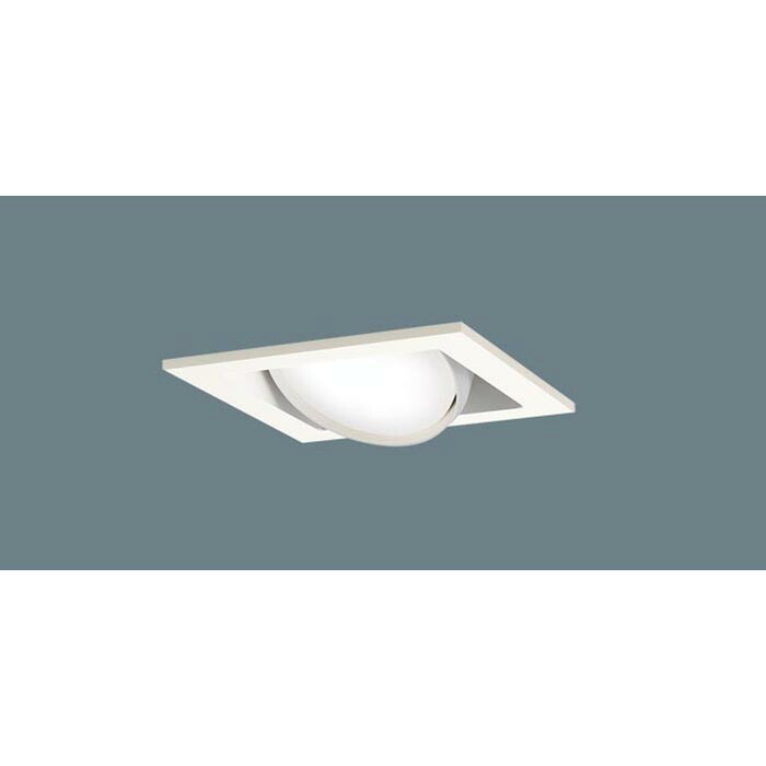 パナソニック　天井埋込型 LED（温白色） ユニバーサルダウンライト 美ルック 浅型8H 高気密SB形 拡散タイプ（マイルド配光） LEDフラットランプ交換型 調光タイプ（ライコン別売）／埋込穴□100　【品番：XAD3414VCB1（LGD9402 + LLD4000MV CB1）】