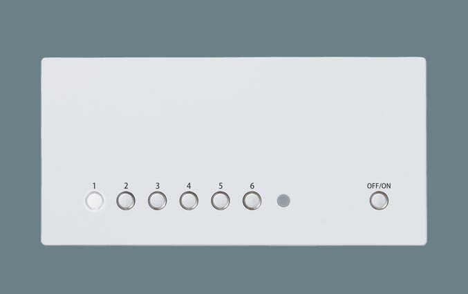 パナソニック　リビングライコン5回路逆位相タイプ（親器） 5回路タイプ　【品番：NQ28771W】