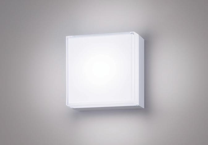 パナソニック 壁直付型 LED(昼白色) ブラケット 透過タイプ 防雨型 【品番:NWCF59315LE1】