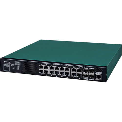 パナソニック Panasonic PN261294 スイッチングハブGA−ML12THPoE+ 【品番:VYPN261294】|住設プロ 店
