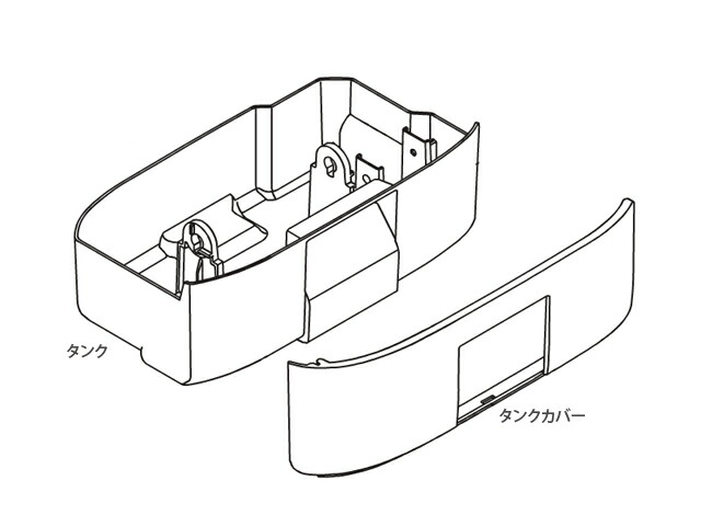 衣類乾燥除湿機F-YZT60 ホワイト 取り外し可能水タンク 概要 デシカント方式 衣類乾燥除湿機 F-YZT60 | 衣類乾燥除湿機