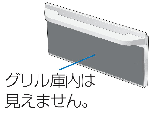 パナソニック 防熱食べ物屋部屋の入り口（ビルトインタイプ用）（手持ち部分しろがね色） 【品番：KZ-GDB1-S】