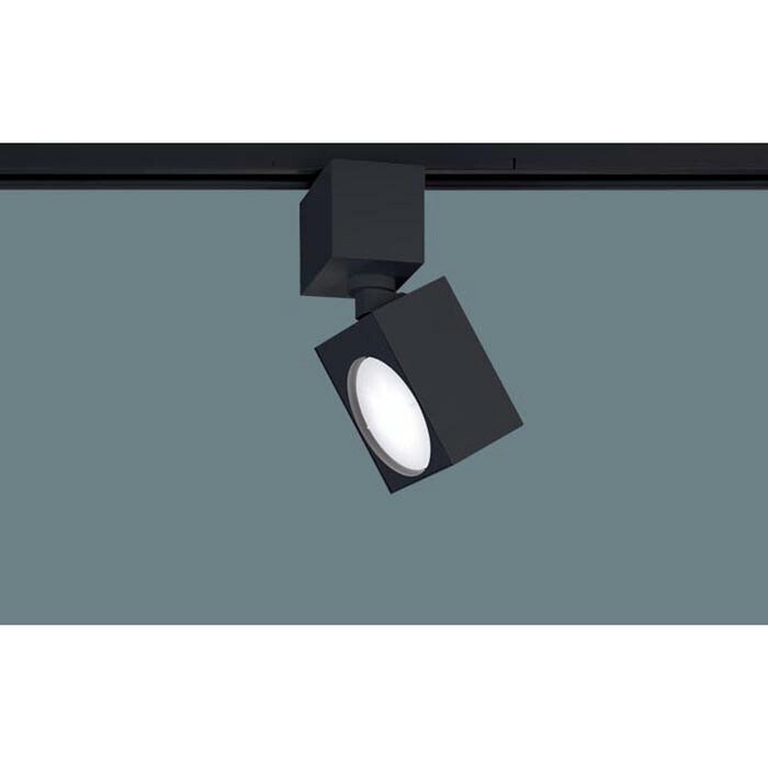 パナソニック　配線ダクト取付型 LED（昼白色） スポットライト アルミダイカストセードタイプ 拡散タイプ LEDフラットランプ交換型 調光タイプ（ライコン別売）　【品番：XAS3501NCB1（LGS9501 + LLD4000N CB1）】