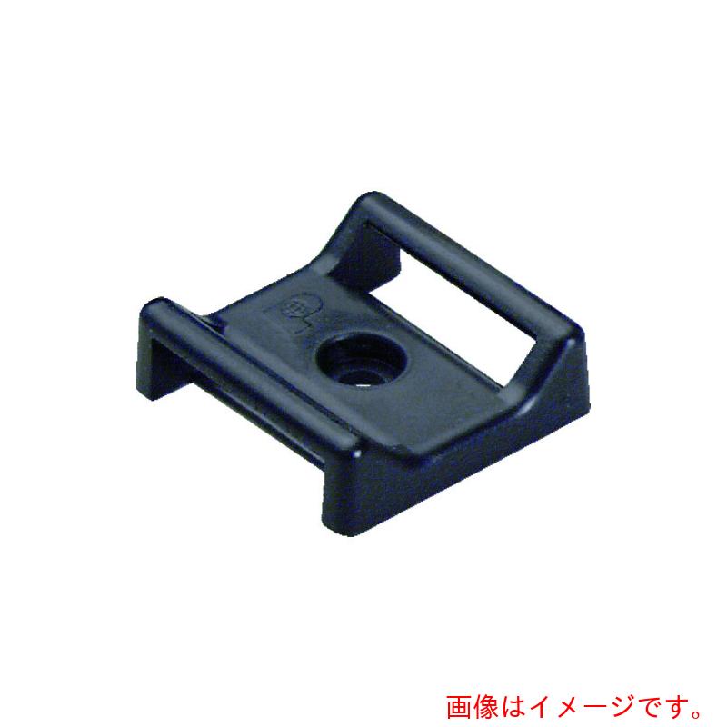 パンドウイットコーポレーション日本下位区分（PANDUIT） タック引き分け用引き分けマウント Ｍ３螺旋釘打ち切り 黒 （１００個入） 【品番：ABMT-S6-C20】
