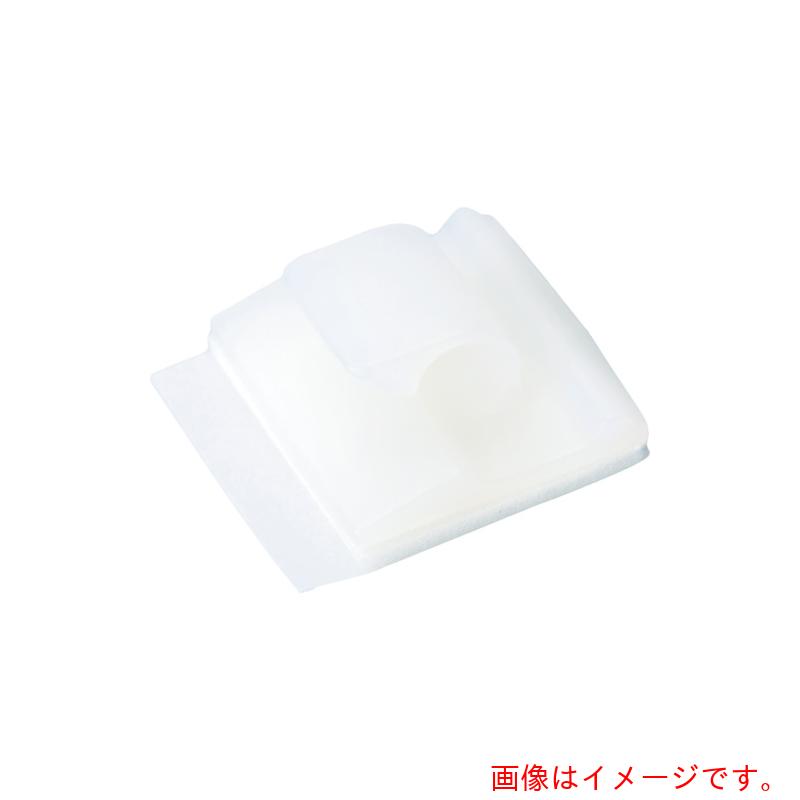 パンドウイットコーポレーション日本支社（PANDUIT） 固定具 コードクリップ ゴム系粘着テープ付ナチュラル１００個入 【品番：ACC38-A-C】