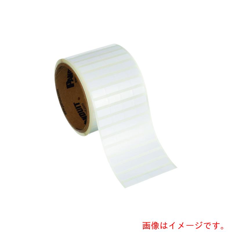 パンドウイットコーポレーション日本支社（PANDUIT）　熱転写プリンター用ラベル　ポリエステル（超粘着性）　白　サイズ１５．５ｍｍｘ７．６ｍｍ　２５００枚入り　Ｃ０６１Ｘ０３０ＹＰＴ　【2個】　【品番：C061X030YPT】