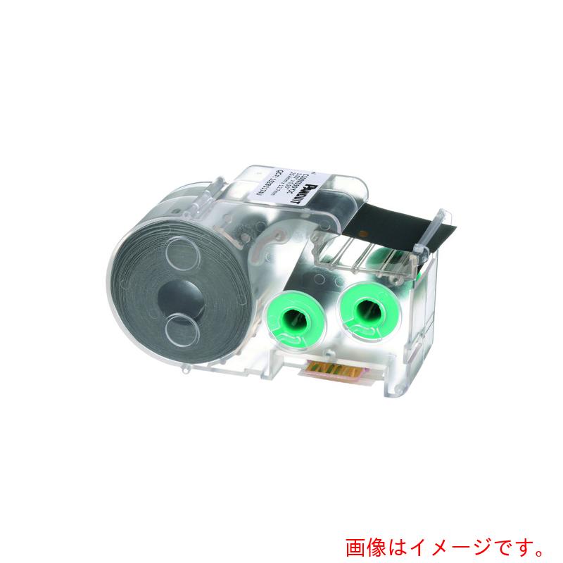 パンドウイットコーポレーション日本支社（PANDUIT）　熱転写ハンディプリンタ用コンポーネントラベル　ラベルサイズ縦６．４ｍｍ×横２５．４ｍｍ　５００枚入　【10個】　【品番：C100X025YJC】