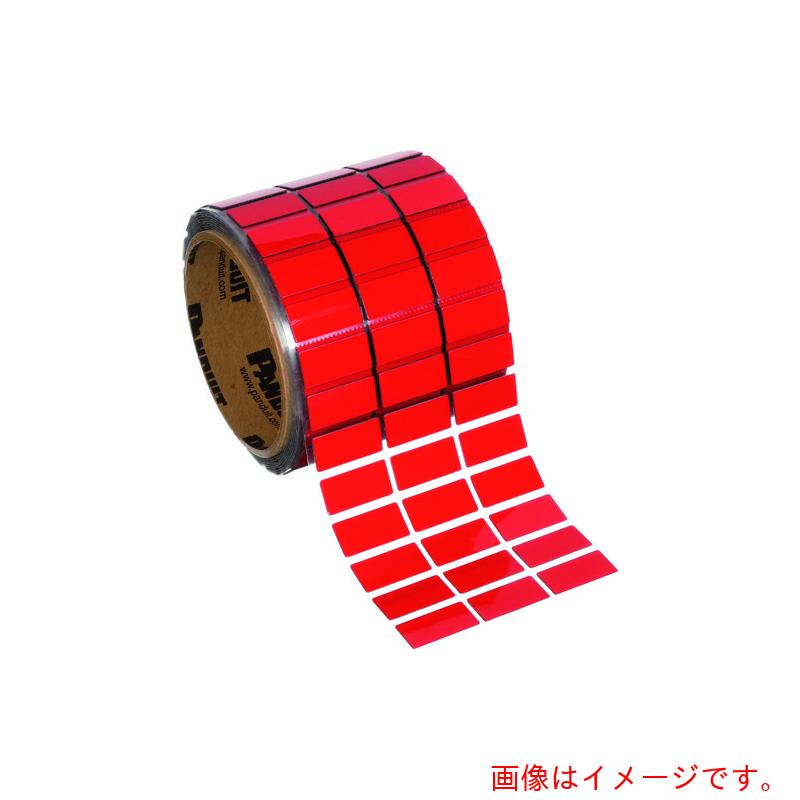 パンドウイットコーポレーション日本支社（PANDUIT）　熱転写プリンター用ラベル　銘板ラベル　屋内外　赤　Ｃ１００Ｘ０５０ＡＷＴ　【品番：C100X050AWT】