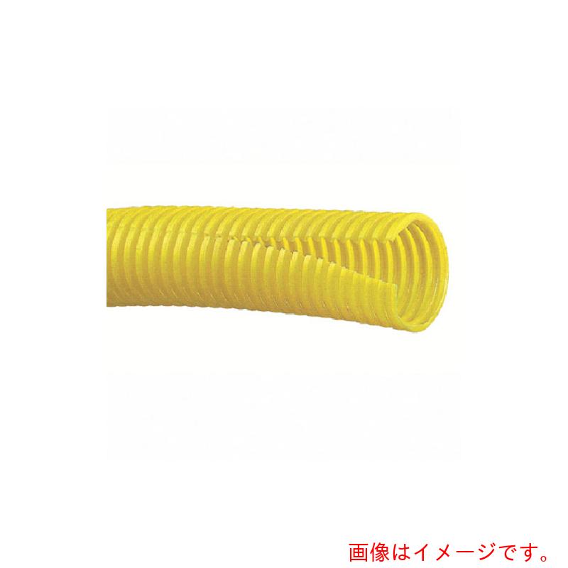 パンドウイットコーポレーション日本支社(PANDUIT) コルゲートチューブ ポリエチレン スリット付き黄 内径19.5mm 30.48m 【品番:CLT75F-C4】