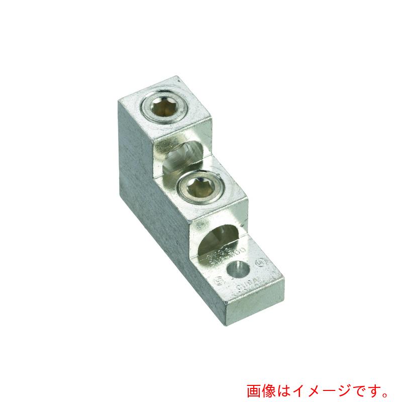 パンドウイットコーポレーション日本支社（PANDUIT）　アルミ製メカニカルコネクター　１穴垂直方向２バレルラグ　電線サイズＡＷＧ６－３００ｋｃｍｉｌ　ＬＡＭ２ＳＡ３００－５６－３　【品番：LAM2SA300-56-3】