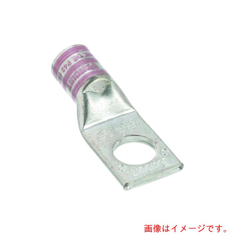 パンドウイットコーポレーション日本支社（PANDUIT）　銅製圧縮端子　１穴　電線サイズ　ＡＷＧ１／０　取付穴サイズ　１３５ｍｍ　ＬＣＡＸ１／０－１２－Ｘ　【2個】　【品番：LCAX1/0-12-X】