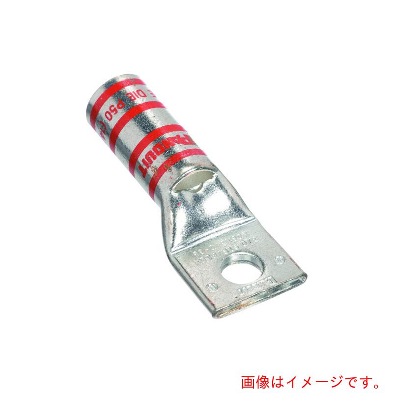 パンドウイットコーポレーション日本支社（PANDUIT）　銅製圧縮端子　１穴　電線サイズ　ＡＷＧ３／０　取付穴サイズ　１０４ｍｍ　ＬＣＢＸ３／０－３８－Ｘ　【品番：LCBX3/0-38-X】