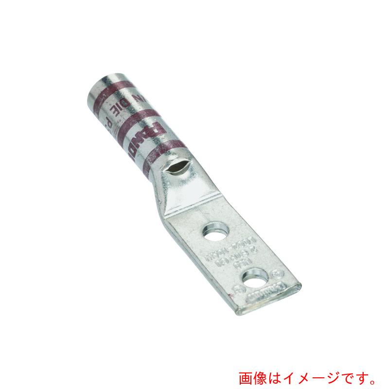 パンドウイットコーポレーション日本下位区分（PANDUIT） 銅製締め付ける端子 ２穴 電話線大きさ ＡＷＧ２ 初っ切り穴大きさ １０４粍 初っ切り穴あき場所 ２５４粍 ＬＣＣ２－３８Ｄ－Ｑ 【品番：LCC2-38D-Q】