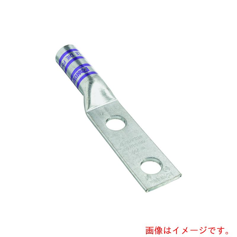 パンドウイットコーポレーション日本支社（PANDUIT）　銅製圧縮端子　２穴　電線サイズ　ＡＷＧ４／０　取付穴サイズ　６９ｍｍ　取付穴間隔　１６０ｍｍ　ＬＣＣ４／０－１４ＡＷ－Ｘ　【品番：LCC4/0-14AW-X】