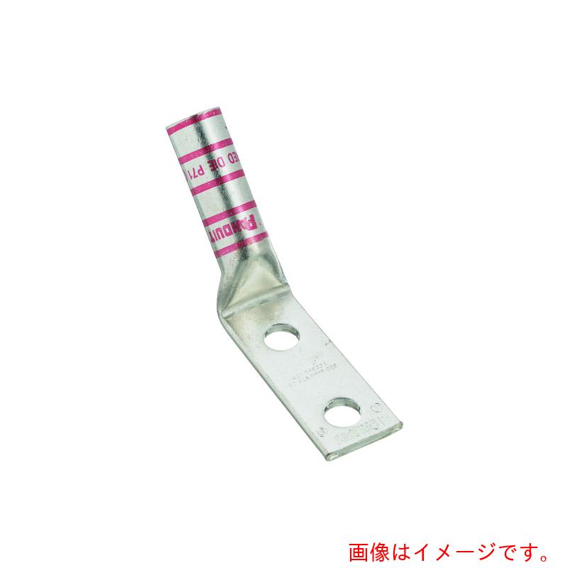 パンドウイットコーポレーション日本下位区分（PANDUIT） 銅製締めつける端子 ２穴 電話線大いさ ＡＷＧ８ 取り付き穴大いさ ５１粍 取り付き穴あき場所 １６０粍 バレル角度 ４５度 ＬＣＣ８－１０ＡＷＨ－Ｌ 【品番：LCC8-10AWH-L】
