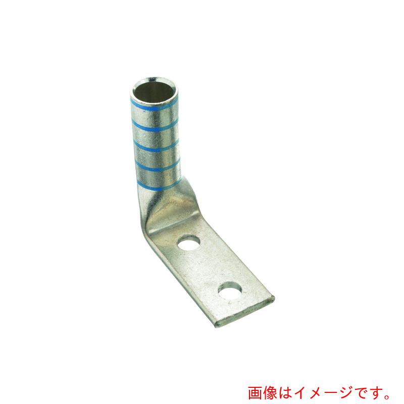 パンドウイットコーポレーション日本下位区分（PANDUIT） 銅製締め付ける端子 ２穴 電話線大きさ ＡＷＧ６ 初っ切り穴大きさ ６９粍 初っ切り穴あき場所 １６０粍 バレル角度 ９０度 ＬＣＣＸ６－１４ＡＦ－Ｌ 【品番：LCCX6-14AF-L】