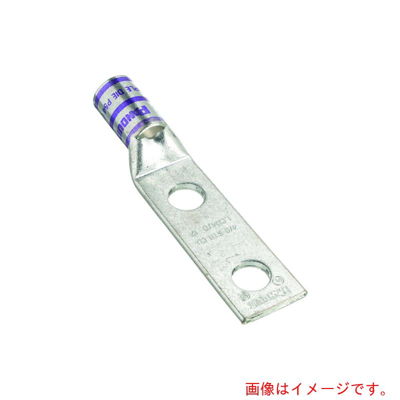 パンドウイットコーポレーション日本下位区分（PANDUIT） 銅製締め付ける端子 ２穴 電話線大きさ ＡＷＧ４／０ 打っ付け穴大きさ ９．５粍 打っ付け穴あき場所 ２５．４粍 ＬＣＤ４／０－３８Ｄ－Ｘ 【品番：LCD4/0-38D-X】