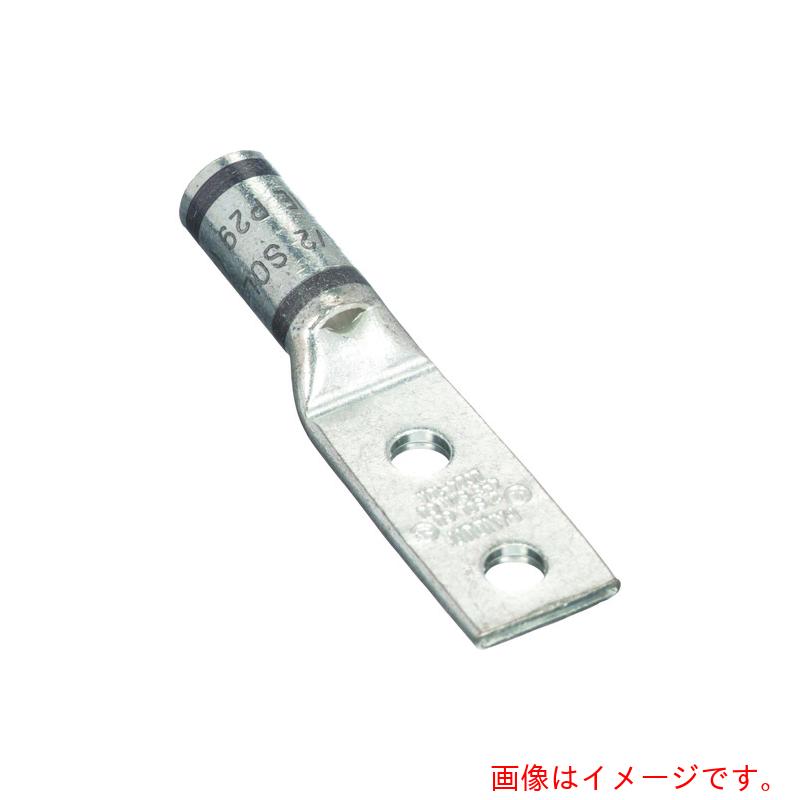 パンドウイットコーポレーション日本支社（PANDUIT）　銅製圧縮端子　２穴　撚り線電線サイズ　ＡＷＧ４　ＡＷＧ３　単線電線サイズ　ＡＷＧ２　取付穴サイズ　６．４ｍｍ　ＬＣＤ４－１４Ｄ－Ｌ　【品番：LCD4-14D-L】 24,844円