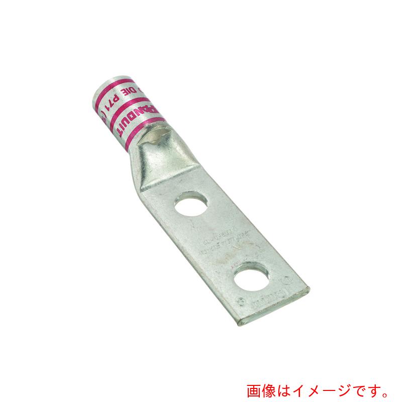 パンドウイットコーポレーション日本下位区分（PANDUIT） 銅製締め付ける端子 ２穴 電話線大きさ ＡＷＧ８ 電話線大きさ 初っ切り穴大きさ ４．８粍 初っ切り穴あき場所 １６粍 ＬＣＤ８－１０Ａ－Ｌ 【品番：LCD8-10A-L】