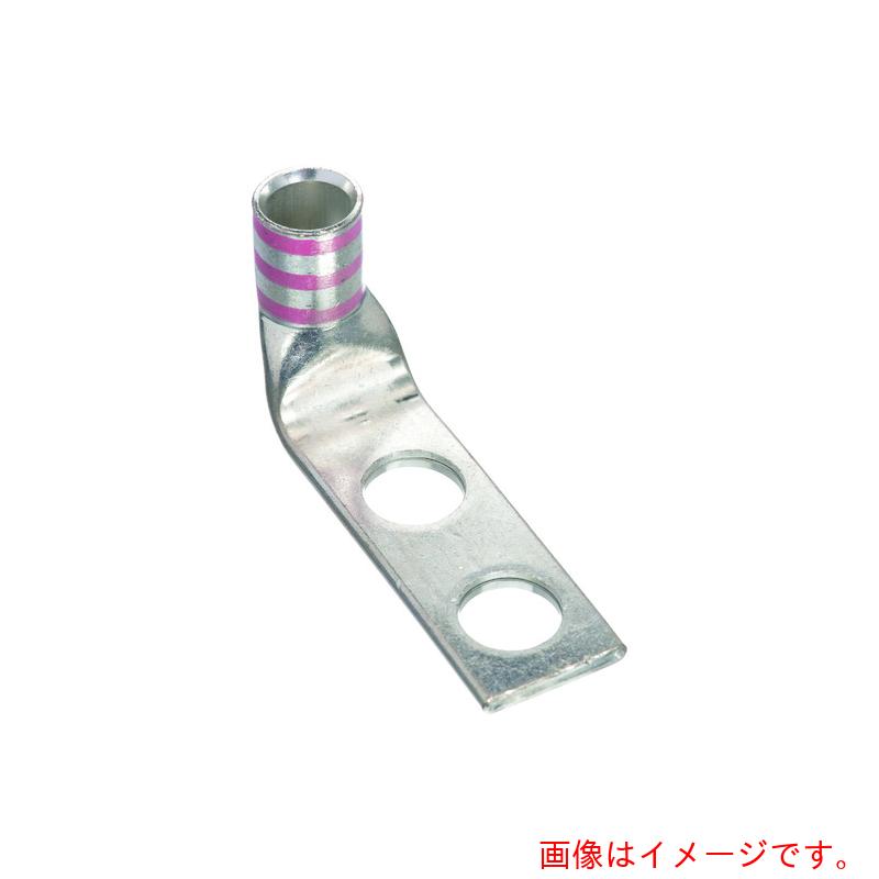 パンドウイットコーポレーション日本下位区分（PANDUIT） 銅製締め付ける端子 ２穴 電話線大きさ ＡＷＧ １／０ 滑りだし穴大きさ ７．９粍 滑りだし穴あき場所 ２５．４粍 バレル角度 ９０度 ＬＣＤＸ１／０－５６ＤＦ－Ｘ 【品番：LCDX1/0-56DF-X】