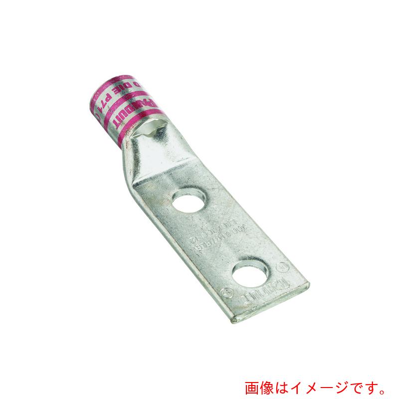 パンドウイットコーポレーション日本支社（PANDUIT）　銅製圧縮端子　２穴　電線サイズ　３００　ｋｃｍｉｌ　取付穴サイズ　１２．７ｍｍ　取付穴間隔　４４．５ｍｍ　ＬＣＤＸ３００－１２－６　【品番：LCDX300-12-6】