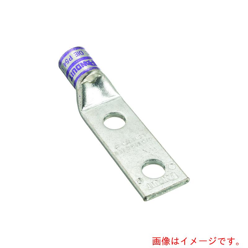 パンドウイットコーポレーション日本支社（PANDUIT）　銅製圧縮端子　２穴　電線サイズ　ＡＷＧ４／０　取付穴サイズ　６．４ｍｍ　取付穴間隔　１６ｍｍ　ＬＣＤＸ４／０－１４Ａ－Ｘ　【2個】　【品番：LCDX4/0-14A-X】