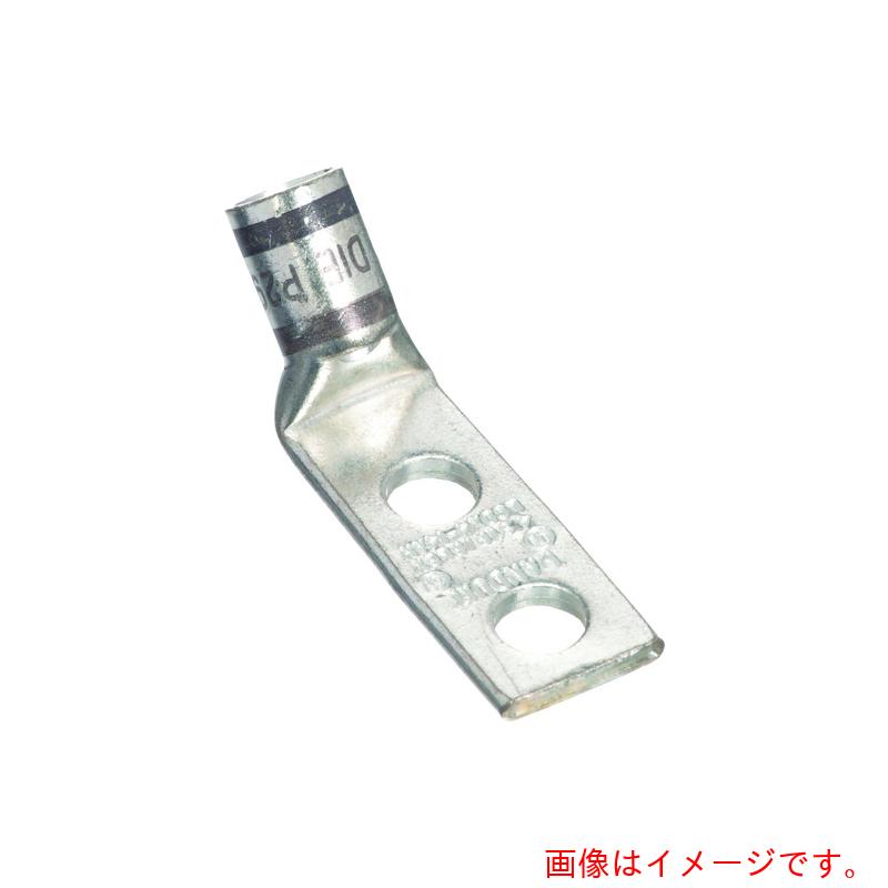 パンドウイットコーポレーション日本下位区分（PANDUIT） 銅製締め付ける端子 ２穴 電話線大きさ ＡＷＧ４ 初っ切り穴大きさ ６．４粍 初っ切り穴あき場所 １６粍 バレル角度 ４５度 ＬＣＤＸ４－１４ＡＨ－Ｌ 【品番：LCDX4-14AH-L】