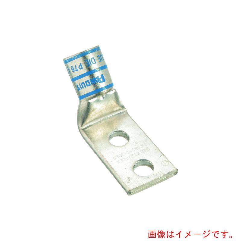 パンドウイットコーポレーション日本下位区分（PANDUIT） 銅製締め付ける端子 ２穴 電話線大きさ ＡＷＧ６ 滑りだし穴大きさ ９．５粍 滑りだし穴あき場所 ２５．４粍 バレル角度 ４５度 ＬＣＤＸ６－３８ＤＨ－Ｌ 【品番：LCDX6-38DH-L】