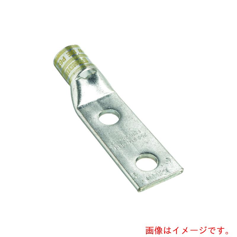 パンドウイットコーポレーション日本下位区分（PANDUIT） 銅製締め付ける端子 ２穴 電話線大きさ ７５０ ｋｃｍｉｌ 初っ切り穴大きさ ９．５粍 初っ切り穴あき場所 ２５．４粍 ＬＣＤＸ７５０－３８Ｄ－３ 【品番：LCDX750-38D-3】