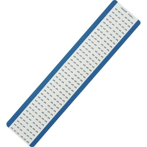 パンドウイットコーポレーション日本支社（PANDUIT）　ワイヤーマーカー　５　（２５枚入）　【4個】　【品番：PCMH-5】