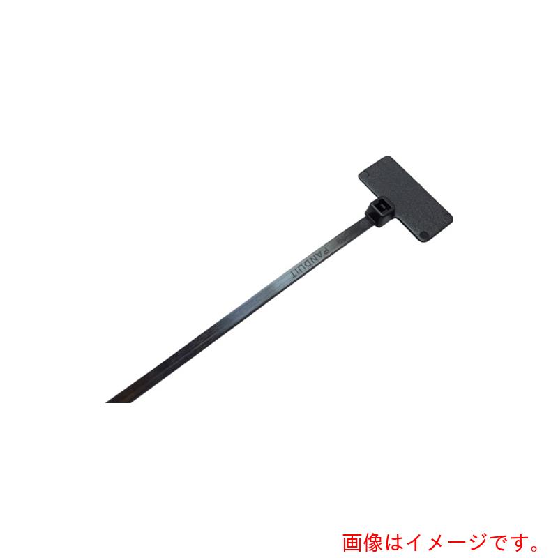 パンドウイットコーポレーション日本支社（PANDUIT）　旗型タイプナイロン結束バンド　耐候性黒　（１０００本入）　【品番：PLF1M-M0】