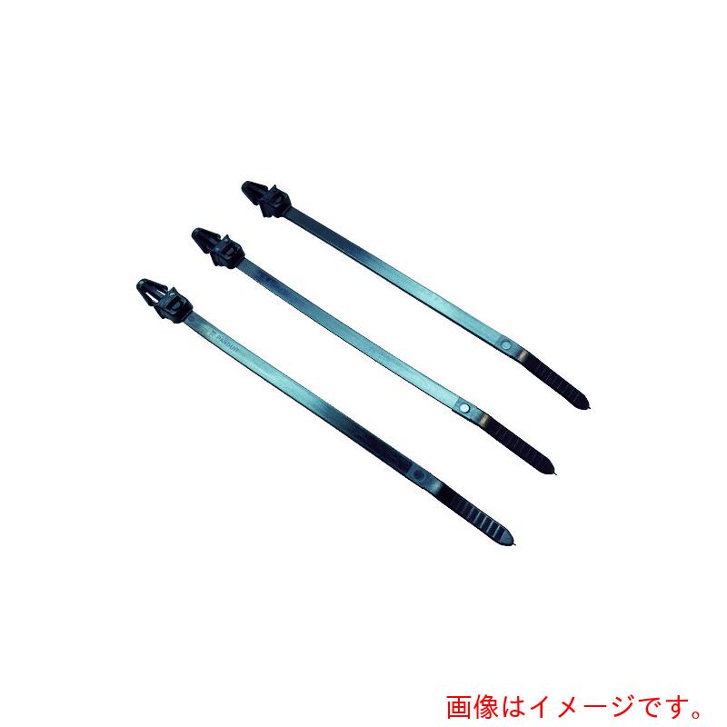 パンドウイットコーポレーション日本支社（PANDUIT）　押し込みタイプナイロン結束バンド　耐候性黒　４．８×１３５×１．３　（１０００本入）　【品番：PLP1S-M0】