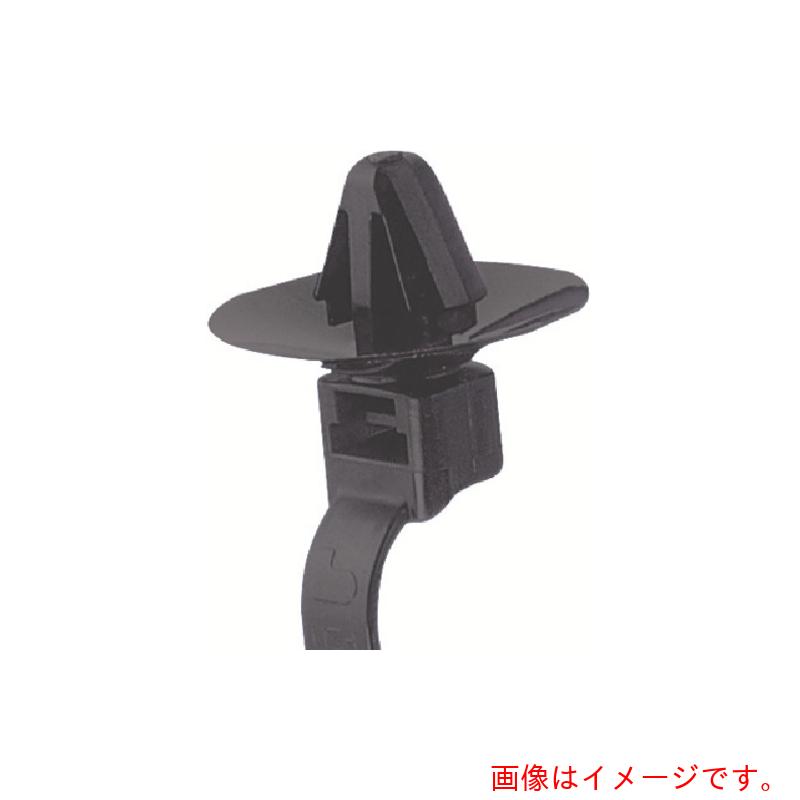パンドウイットコーポレーション日本支社（PANDUIT）　傘型ウイングプッシュマウント型結束バンド　耐熱性黒（５００本入）　【2個】　【品番：PLUP40S-D30】
