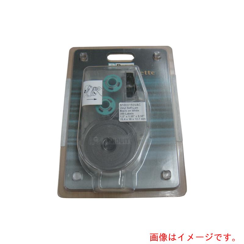 パンドウイットコーポレーション日本下位区分（PANDUIT） 熱転写ハンデ印刷者用セルフラミネートラベル印字部９．７×横１９．１ ２７５枚入 【10個】 【品番：S075X100VAC】