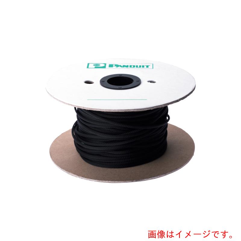 パンドウイットコーポレーション日本支社（PANDUIT）　スーパーネットチューブ（ほつれ防止タイプ）　黒　外径３．０ｍｍ　３０４．８ｍ　【品番：SE12P-MR0】
