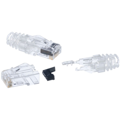 パンドウイットコーポレーション日本下位区分（PANDUIT） Ｃａｔ６モジュラープラグ 伝導体径：２３～２４ＡＷＧ 単線・撚線共用 ３天下太平社会システム １００個入り口・入口 ＳＰ６８８Ｅ－Ｃ 【品番：SP688E-C】
