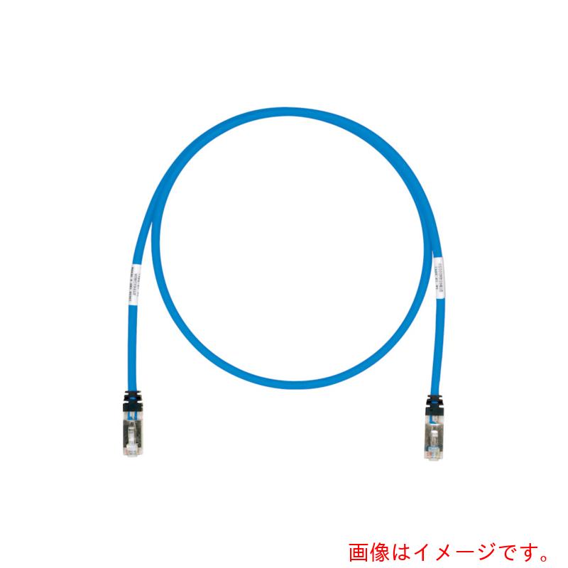 パンドウイットコーポレーション日本下位区分（PANDUIT） ＣＡＴ６Ａ／ＣＡＴ６ 遮蔽物パッチコード ０．５ｍ 青 ＳＴＰ６Ｘ０．５ＭＢＵ 【10個】 【品番：STP6X0.5MBU】