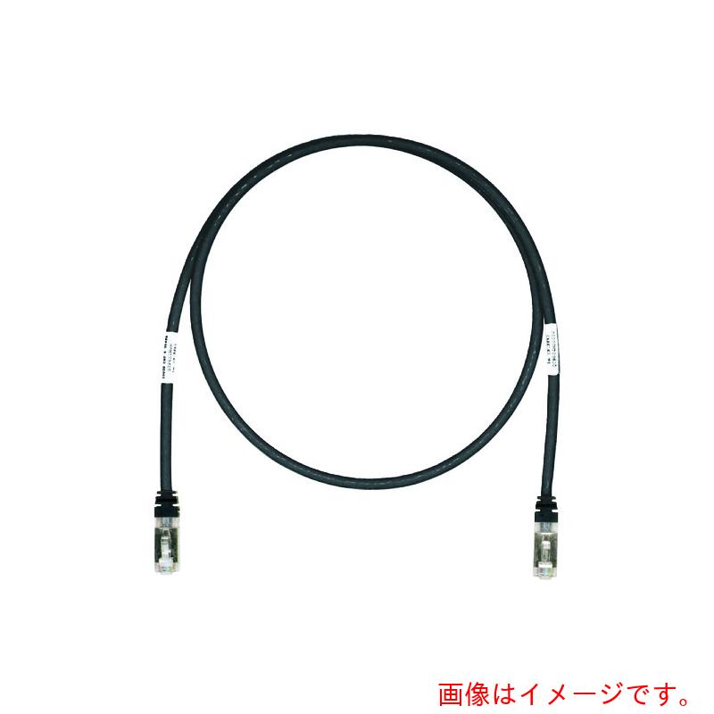 パンドウイットコーポレーション日本支社（PANDUIT）　ＣＡＴ６Ａ／ＣＡＴ６　シールドパッチコード　１０ｍ　黒　ＳＴＰ６Ｘ１０ＭＢＬ　【品番：STP6X10MBL】