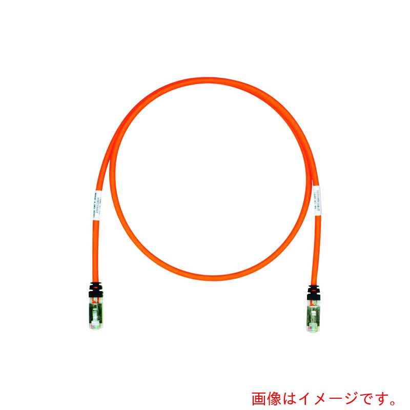 パンドウイットコーポレーション日本支社（PANDUIT）　ＣＡＴ６Ａ／ＣＡＴ６　シールドパッチコード　１０ｍ　オレンジ　ＳＰＴ６Ｘ１０ＭＯＲ　【品番：STP6X10MOR】