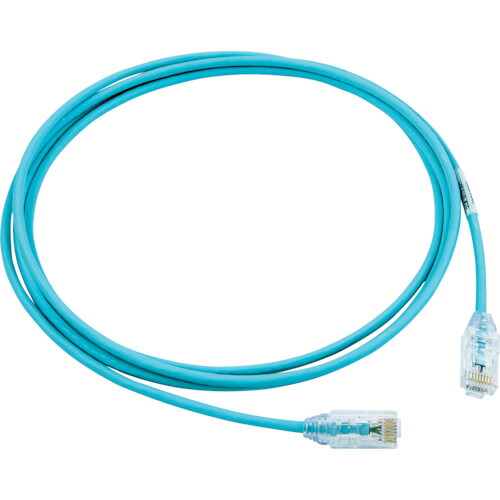 パンドウイットコーポレーション日本支社（PANDUIT） カテゴリ６細径パッチコード １５ｍ パステルブルー ＵＴＰ２８ＳＰ１５ＭＰＢ 【品番：UTP28SP15MPB】