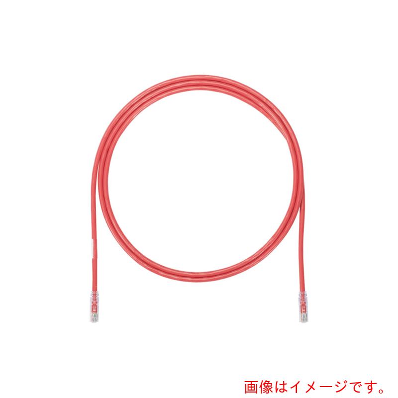 パンドウイットコーポレーション日本下位区分（PANDUIT） 種族６細径パッチコード ２．５ｍ 赤 ＵＴＰ２８ＳＰ２．５ＭＲＤ 【10個】 【品番：UTP28SP2.5MRD】
