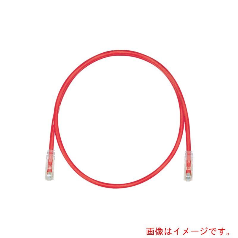 パンドウイットコーポレーション日本下位区分（PANDUIT） 範疇６ＵＴＰパッチコード ２．５ｍ 赤 【10個】 【品番：UTPSP2.5MRDY】
