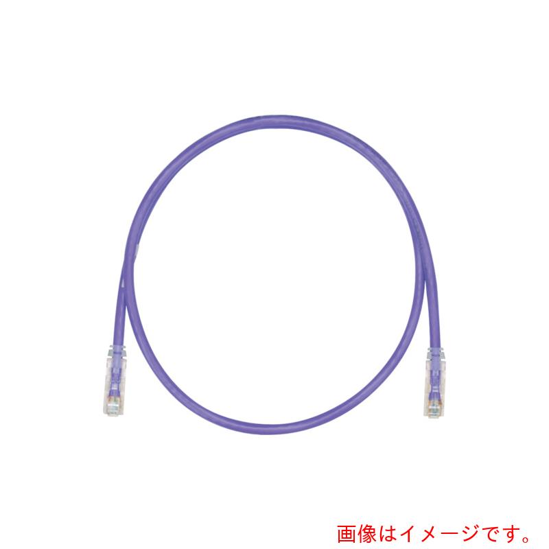 パンドウイットコーポレーション日本下位区分（PANDUIT） 範疇６ＵＴＰパッチコード ４ｍ 紫 【10個】 【品番：UTPSP4MVLY】