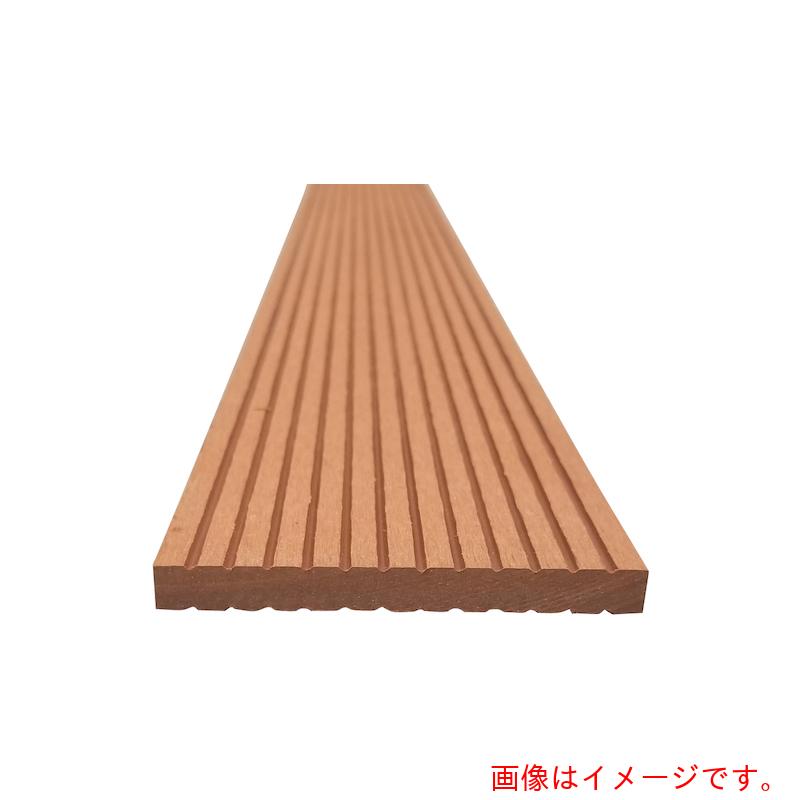 【別途送料あり】サンセルフ（SUNSELF）　ウッドデッキフェンス材１０本セット　ライトブラウン色　【品番：11-TS BROWN*10】