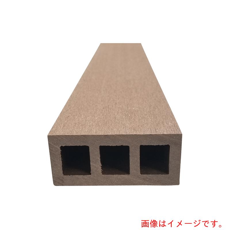 【別途貨物輸送あり】サンセルフ（SUNSELF） 白木甲板大引、根太材６本仕掛ける うす暗い赤銅色色 【品番：3-TS DARKBROWN*6】