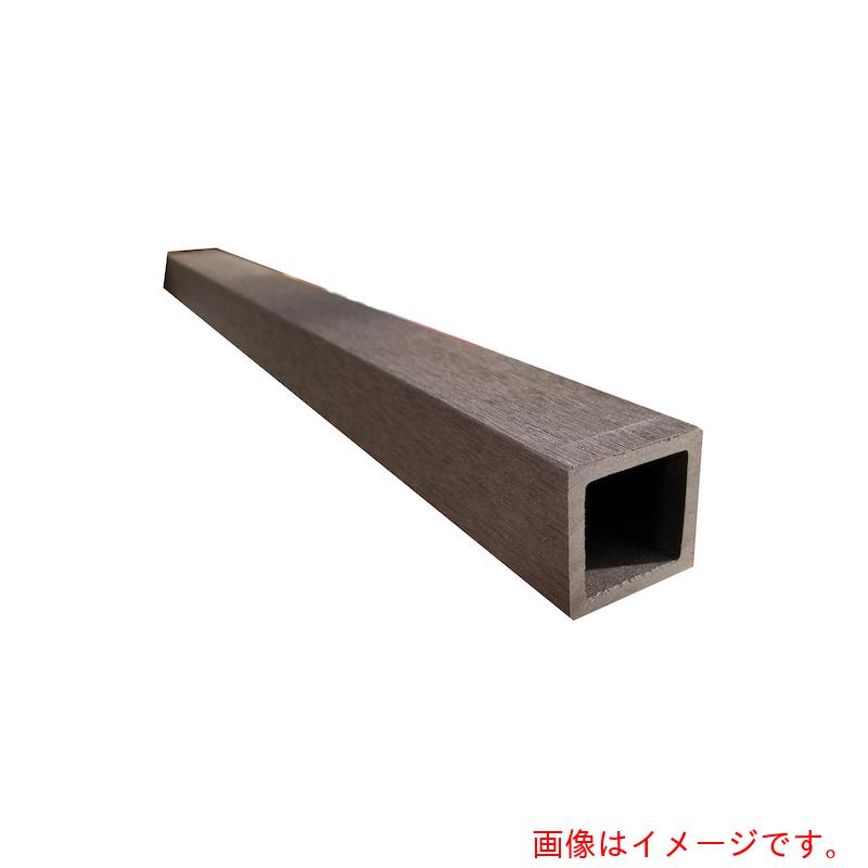 【別途貨物輸送あり】サンセルフ（SUNSELF） ウッドデッキフェンス材６本仕掛ける うす暗い赤銅色色 【品番：6-TS DARKBROWN*6】