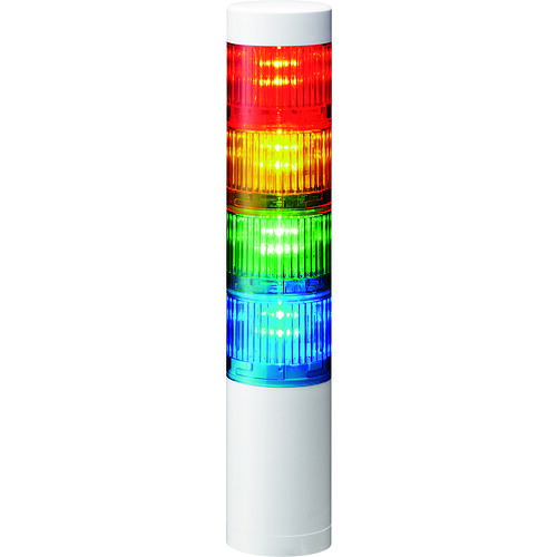 パトライト（PATLITE）　シグナルタワー　積層信号灯ＬＲシリーズ　【品番：LR5-402WJNW-RYGB】