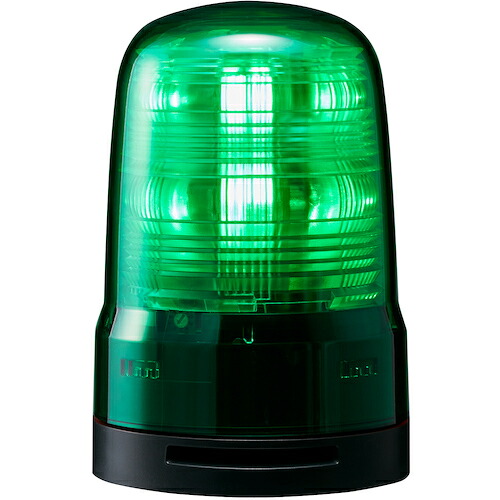 パトライト（PATLITE）　モータレス回転灯　Φ８０　Ｍ１　端子台　ブザー　Ｇ　【品番：SF08-M1KTB-G】