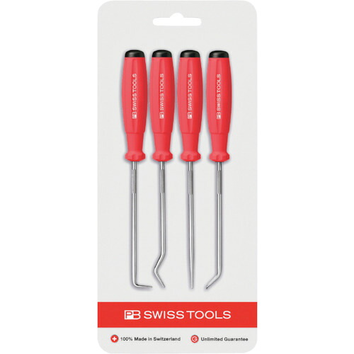 PB SWISS TOOLS（PBスイスツールズ）　スイスグリップ　ピックツールセット（ブリスターパック入り）　【品番：8680CN】